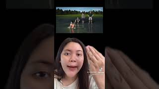 Ngelawan Buaya Sendirian!! || Tiktok Clarissachristiyan