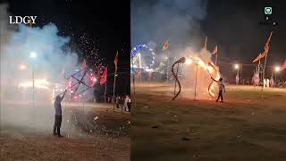 Fireworks in Dusshera Ground || Bharat Milap || Shree Ram Janki || Diwali Celebration #hoshiarpur