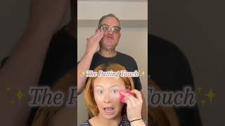 1/2 PART TWO Testing my dad’s makeup knowledge!! #makeup #funny #dad #shorts #comedy