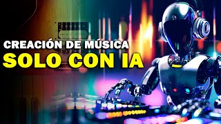 🎵🤖 TOP 4 Creación de MÚSICA con la IA 🎹🎶