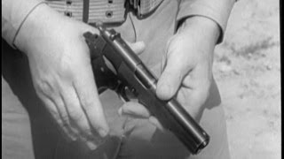 WW2 1911 .45 CAL Pistol Training