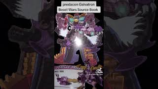 predacon Galvatron Beast Wars Source Book