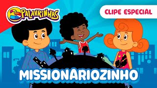 Missionariozinho Remake | 3 Palavrinhas | OFICIAL (Desenho Infantil)