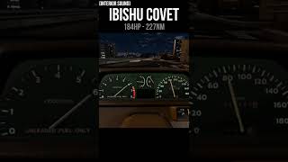 Ibishu Covet MR Turbo acceleration #shorts