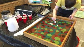 Acrylic Paper Marbling 2