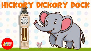 Hickory Dickory Dock | Nursery Rhymes | Songs For Children | Learn numbers 韻のうた | こどものうたで時計と数字を覚えよう