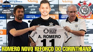 🚨TOCOU A SIRENE! CORINTHIANS FECHA COM ROMERO! GRANDE REFORÇO PARA O TIMÃO! ÚLTIMAS DO CORINTHIANS!