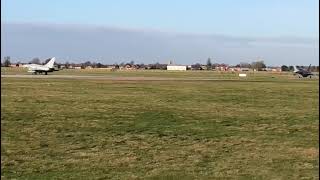 3 euro fighter jets taking off from raf coningsby