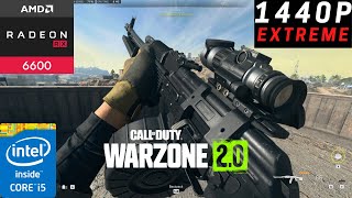 Call Of Duty: Warzone 2.0 | 1440p Extreme Graphics | RX 6600 8GB with i5 12400F