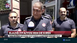 Basında Biz | Kanal 23 - "Elazığ İtfaiyesi Türkiye'nin En İyileri Arasına Girdi”