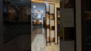 12*10 kitchen design in Delhi | Luxurious kitchen #shorts #short #viral #trending #realestate #flat