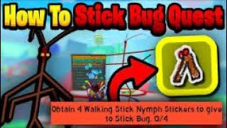 How to get stick nymph stickers part 2