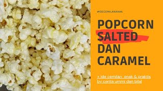 CARA MEMBUAT POPCORN RUMAHAN | Buatnya cepat, praktis & enak