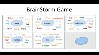 BrainStorm English Game