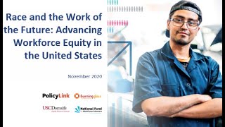 Race and the Work of the Future: Advancing Workforce Equity