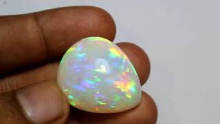 64.30 carat, Natural Ethiopian solid welo Opal.