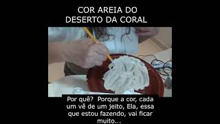 COMO FAZER A COR  AREIA DO DESERTO