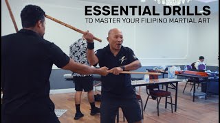 Essential Drills To Master Your Filipino Martial Art With Felix Roiles