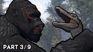 King Kong (2005) vs Baryonyx | Animation (Part 3/9)