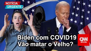 Joe Bidem Corre Risco de Vida #cnnbrasil #globonews #bandnews #bitcoin