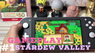 STARDEW VALLEY EN NINTENDO SWITCH LITE | GAMEPLAY ESPAÑOL Part.1