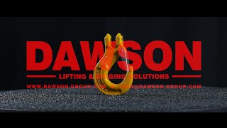 DAWSON DS333 G80 Clevis Sling Hook with Latch for Chain Slings