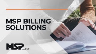 MSP Billing Solutions