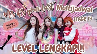 MULTIJADWAL STAGE 14 LEVEL LENGKAP !!! (BLACKPINK THE GAME)