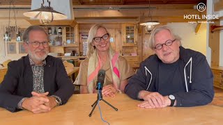 Hotel Inside-Talk mit Adrian Stalder und Julia Geffers, Swiss Quality Hotels Int. (23.6.23)