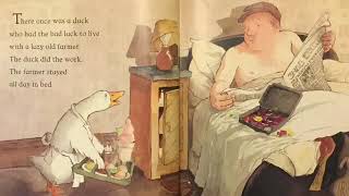 Farmer Duck 🦆 Written by Martin Waddell and illustrated by Helen Oxenbury R e a d By Miss Jackson