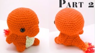 Charmander Amigurumi Crochet Tutuorial Part 2