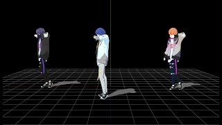 [MMD] Ifuudoudou (mirrored dance practice ver.) - Vivid BAD SQUAD