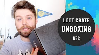 Loot Crate ~ Super Later Dec Unboxing + + + INKIE BEARD