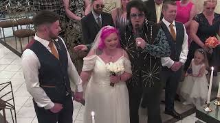 Vegas Wedding, our daughter got married by Elvis