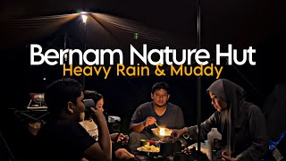 Camp 17 - Camping in rain at Bernam Nature Hut #familycamping