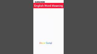 English word meaning-10 #english #wordmeaning #learnenglish #shortvideo #dailyenglish #india #short