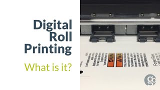 Digital Roll Printing - What is it and how does it work?