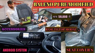 🤯🤯#new #Baleno#swift spolier#Tata punch roof rail#WagonR seat cover#Alto 800 accessorie