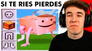 SI TE RIES PIERDES NIVEL MINECRAFT 😂⛏