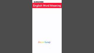 English word meaning-9 #english #wordmeaning #learnenglish #viral #shortvideo #dailyenglish #india