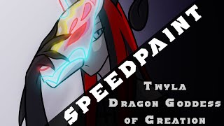 Twyla Dragon Goddess of Creation | Oc/Sona Speedpaint