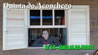 Chegaram mais janelas / Pintando o assoalho / Continuando a Horta / Chácara do Zero / Ep. 58