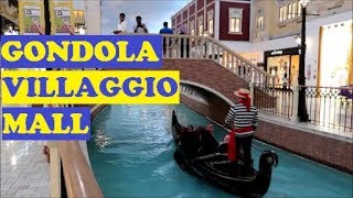 Villaggio Mall in Qatar (Gondola Ride)