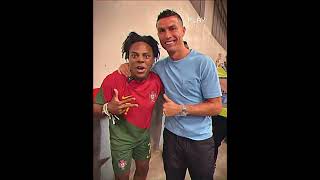 IShowSpeed finally meets Ronaldo #motivation