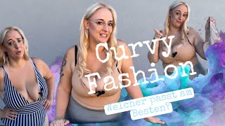 Badeanzug Try-On 🍒 Curvy Fashion 🌺 Jill Fox