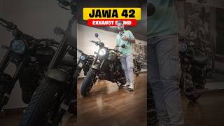 New Jawa 42 Exhaust Sound 🔥 | #shorts