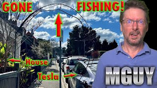 EV Madness: Tesla driver’s INSANE home charging “solution” | MGUY Australia