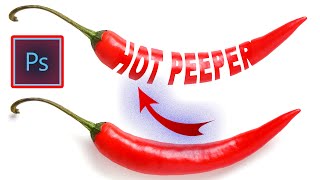 Hot Pepper Photoshop Tutorial ! Transforming Photos with Peppers