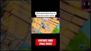 OG Fortnite Skins #rarefortnite #fortniteskins #fortnite #oldfortnite #shorts #gaming