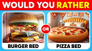 Would You Rather...? Luxury Life Edition 💎💸🍕🍔 Tom  Quiz